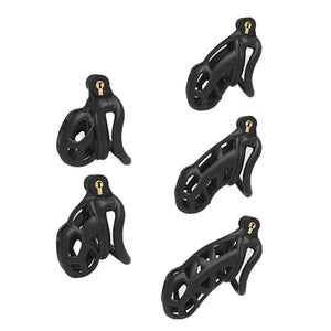Jaula de Castidad Masculina en varias Tallas - Black Box DiiP Secret - DiiP Secret Sex Shop Ecuador