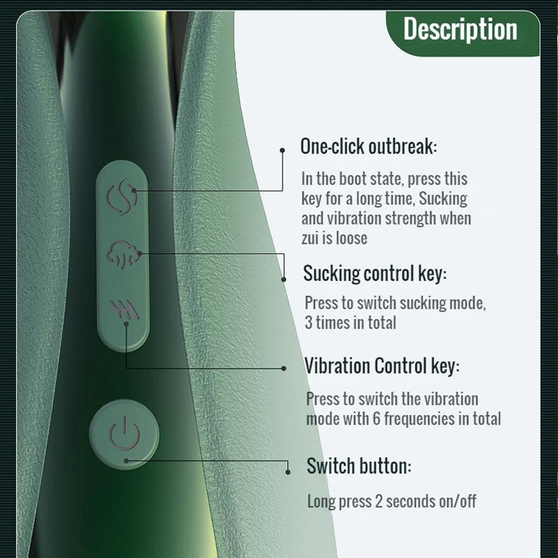 Masturbador Masculino automático manos libres con 10 modos de vibraciones y 10 de succión | Steve DiiP Secret - DiiP Secret Sex Shop Ecuador