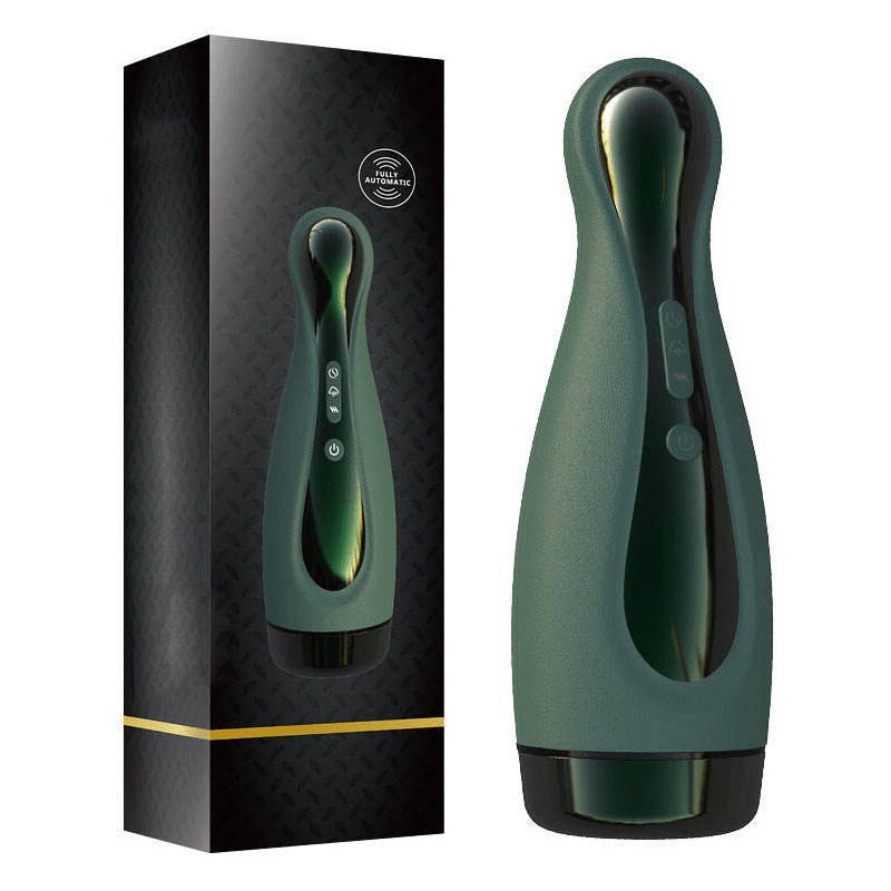 Masturbador Masculino automático manos libres con 10 modos de vibraciones y 10 de succión | Steve DiiP Secret - DiiP Secret Sex Shop Ecuador
