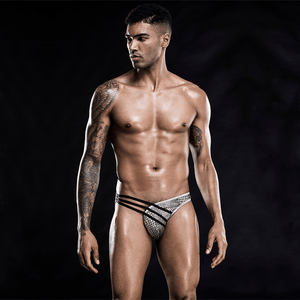 Panty Calzoncillo Sexy, Ropa Interior para Hombre | Diseño moderno con tiras laterales | Boa Lace & Fire Lingerie - DiiP Secret Sex Shop Ecuador