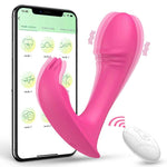 Vibrador Mariposa con Dildo y App Invisible DiiP Secret - DiiP Secret Sex Shop Ecuador