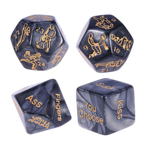 4 Dados Eróticos | Glow in the Dark Kamasutra Dice | DiiP Secret DiiP Secret - DiiP Secret Sex Shop Ecuador