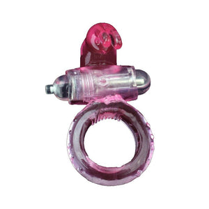 ANILLO VIBRADOR CONEJO XL Transparente DiiP Secret - DiiP Secret Sex Shop Ecuador