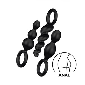 Satisfyer Booty Call | Set de 3 | Bolas Anales Satisfyer - DiiP Secret Sex Shop Ecuador