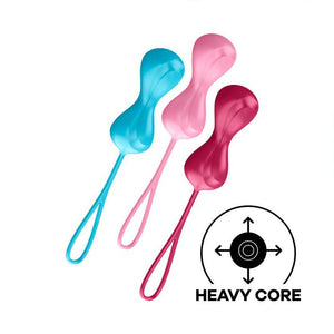 Satisfyer Power Balls | Set de 3 | Bolas Chinas Satisfyer - DiiP Secret Sex Shop Ecuador