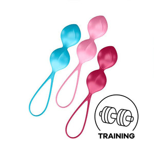 Satisfyer V Balls | Set de 3 | Bolas Chinas Satisfyer - DiiP Secret Sex Shop Ecuador