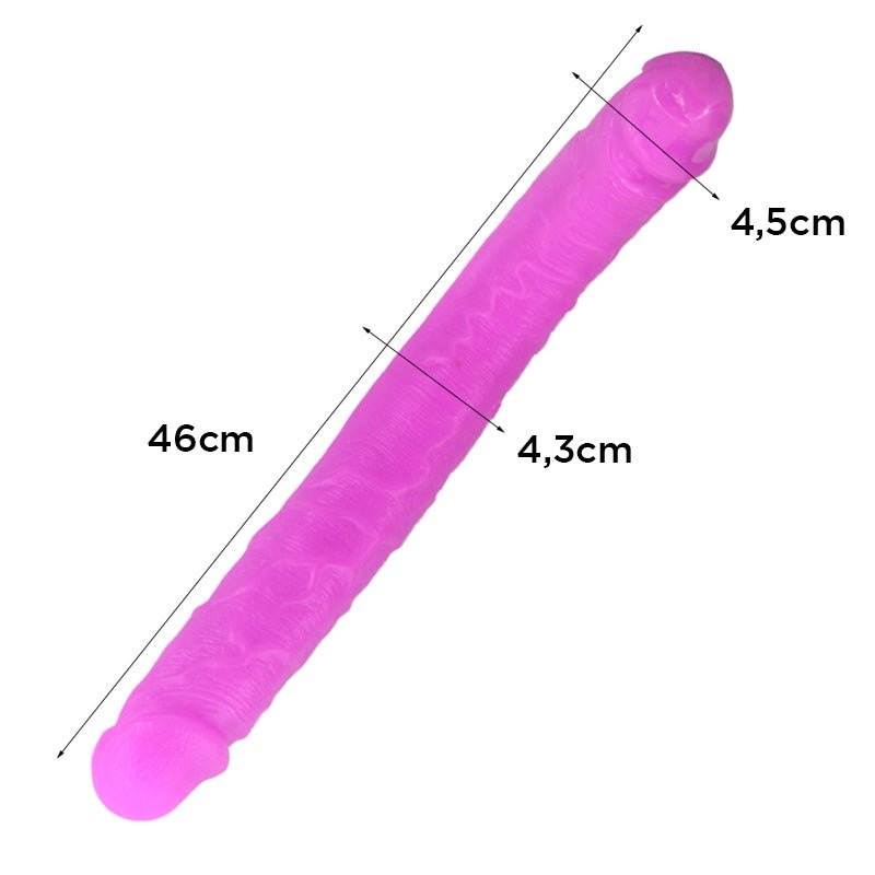 CONSOLADOR DOBLE 46 CM DE LARGO DiiP Secret - DiiP Secret Sex Shop Ecuador