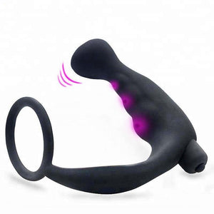 ESTIMULADOR DE PRÓSTATA CON ANILLO | KING DiiP Secret - DiiP Secret Sex Shop Ecuador