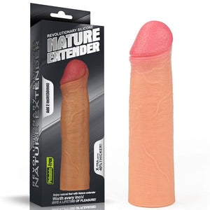 FUNDA PARA EL PENE DE SILICONA | NATURE XTENDER 5cm | LOVETOY Lovetoy - DiiP Secret Sex Shop Ecuador