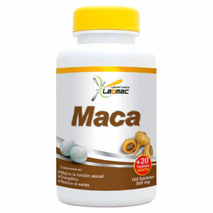 MACA | 100 Tabletas +20 gratis | LABMAC LabMac - DiiP Secret Sex Shop Ecuador