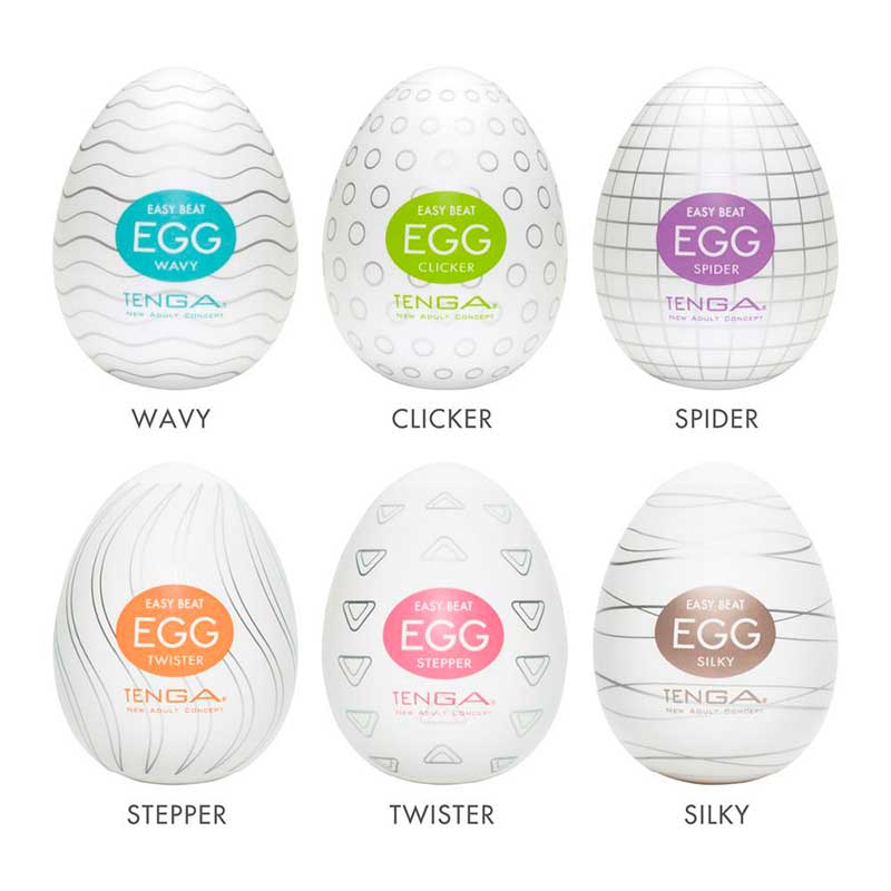 MASTURBADOR | Tenga Egg Huevo | KIT de 6 huevos Tenga - DiiP Secret Sex Shop Ecuador