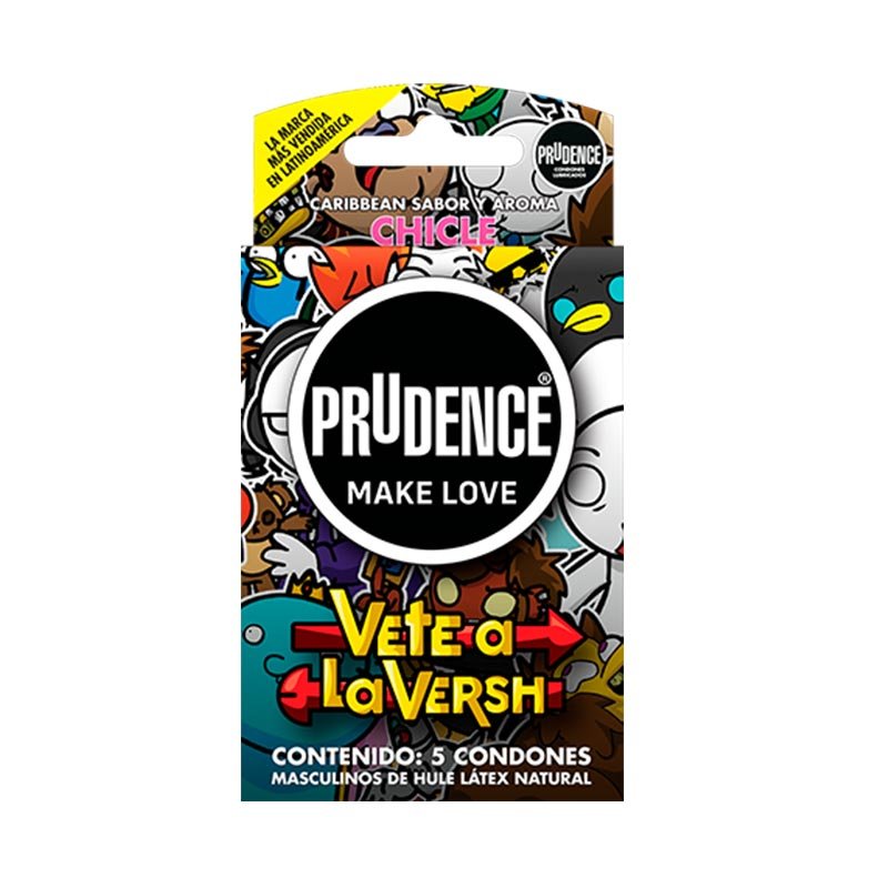 Preservativo | Sabor a Chicle | Prudence Chicle Prudence - DiiP Secret Sex Shop Ecuador