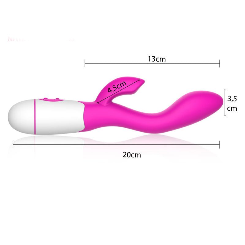 VIBRADOR CON ESTIMULADOR CLÍTORIS LADY DiiP Secret - DiiP Secret Sex Shop Ecuador