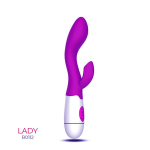 VIBRADOR CON ESTIMULADOR CLÍTORIS LADY DiiP Secret - DiiP Secret Sex Shop Ecuador