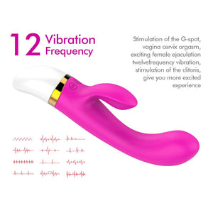 VIBRADOR CON ESTIMULADOR CLÍTORIS LISA DiiP Secret - DiiP Secret Sex Shop Ecuador