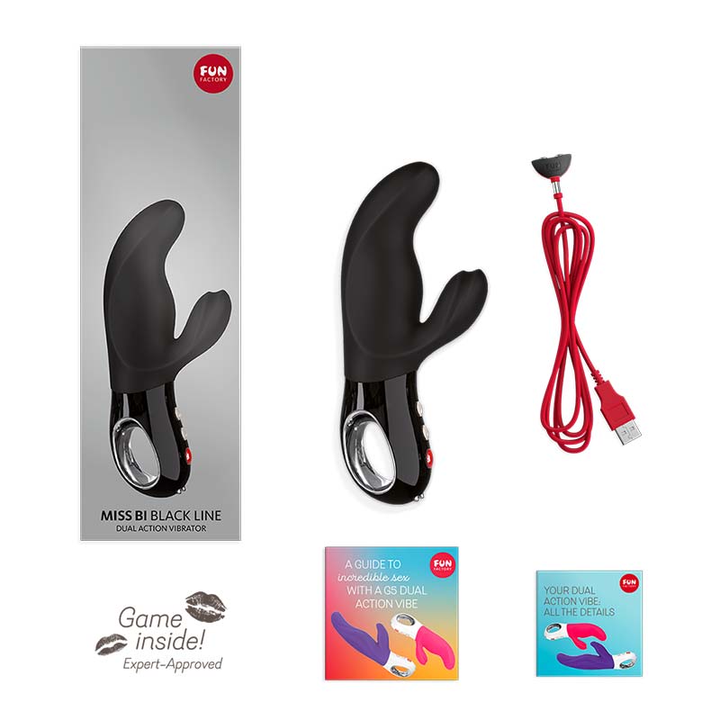 VIBRADOR CONEJO | MISS BI | FUN FACTORY Fun Factory - DiiP Secret Sex Shop Ecuador