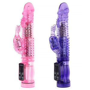 VIBRADOR DE PERLAS CON ESTIMULADOR CLÍTORIS MULTIORG | CON ROTACIÓN DiiP Secret - DiiP Secret Sex Shop Ecuador