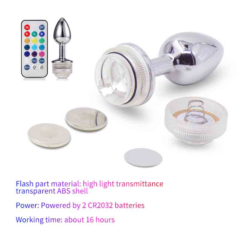 Iluminate con nuestro Anal Plug con Luces LED y Control Iluminate con nuestro Anal Plug con Luces LED y Control