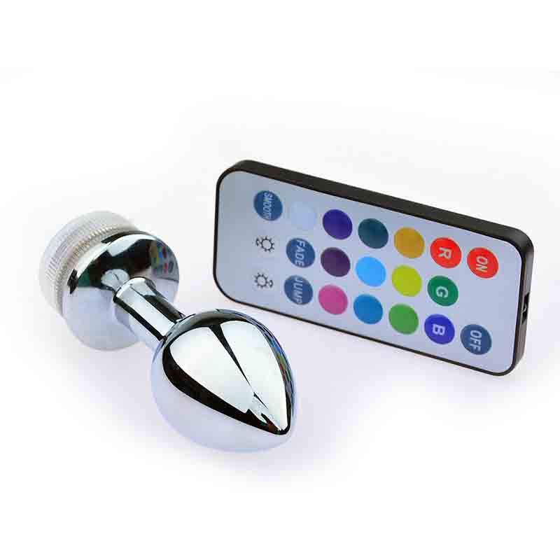Iluminate con nuestro Anal Plug con Luces LED y Control Iluminate con nuestro Anal Plug con Luces LED y Control