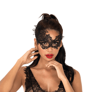 Antifaz Sexy de Encaje Negro | Cortesana Lerot Lerot - DiiP Secret Sex Shop Ecuador