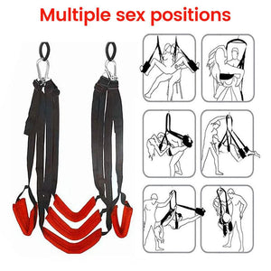 Columpio Sexual para Interior Ajustable con asiento para Parejas, Cómodo para Colgar en el Techo | Swing DiiP Secret - DiiP Secret Sex Shop Ecuador