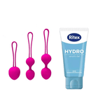 COMBO BOLAS CHINAS WENDY + LUBRICANTE RITEX HYDRO DiiP Secret Sex Shop Ecuador - DiiP Secret Sex Shop Ecuador
