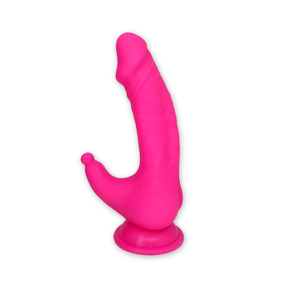 Dildo Conejo Realista 7,9” | 20cm, con estimulador de clítoris y vulva, Consolador de Silicona con fuerte Ventosa y Flexible | Ciro DiiP Secret - DiiP Secret Sex Shop Ecuador
