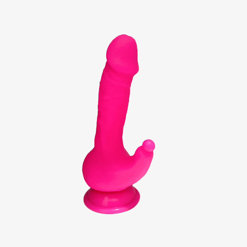 Dildo Conejo Realista 7,9” | 20cm, con estimulador de clítoris y vulva, Consolador de Silicona con fuerte Ventosa y Flexible | Ciro DiiP Secret - DiiP Secret Sex Shop Ecuador