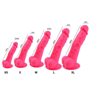 Dildo Realista de Silicona, XS - XL - 5,9” - 11” | 15 - 28cm, con Ventosa fuerte, Juguete Sexual para adultos | Neil DiiP Secret - DiiP Secret Sex Shop Ecuador