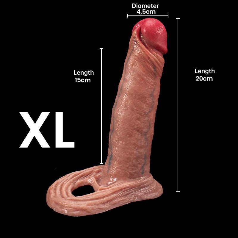 Extensión para Pene de Silicona, Funda extensora realista para Pene | Arno DiiP Secret - DiiP Secret Sex Shop Ecuador