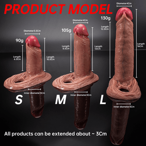 Extensión para Pene de Silicona, Funda extensora realista para Pene | Arno DiiP Secret - DiiP Secret Sex Shop Ecuador