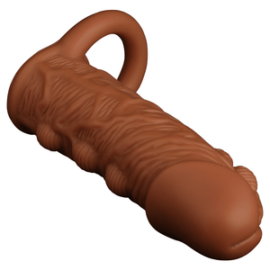 Extensión para Pene de Silicona, Funda extensora realista para Pene con glande y venas llenas | Pumper DiiP Secret - DiiP Secret Sex Shop Ecuador
