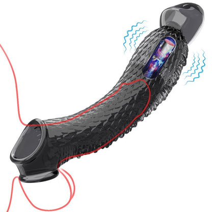 Funda para pene con Vibración | Noir DiiP Secret - DiiP Secret Sex Shop Ecuador