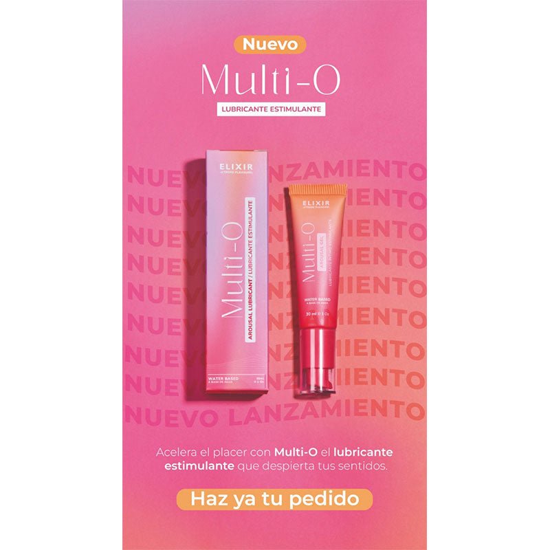 Gel Lubricante Íntimo Multiorgasmos Multi - O | Elixir Elixir - DiiP Secret Sex Shop Ecuador