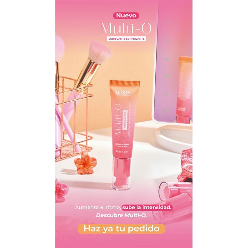 Gel Lubricante Íntimo Multiorgasmos Multi - O | Elixir Elixir - DiiP Secret Sex Shop Ecuador