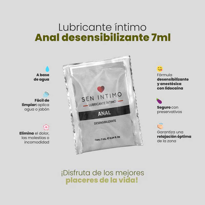 Lubricante Desensibilizante Anal | Sen Intimo DiiP Secret Lubricante Desensibilizante Anal | Sen Intimo DiiP Secret