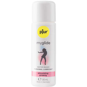 Lubricante Íntimo con Ginseng Efecto Calor | pjur MYGLIDE pjur - DiiP Secret Sex Shop Ecuador