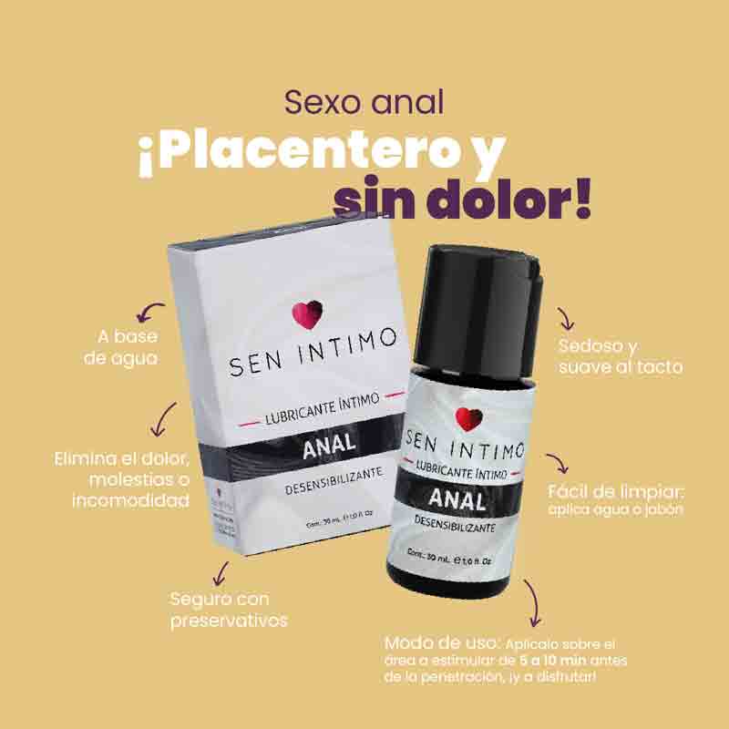 Lubricante Desensibilizante Anal | Sen Intimo DiiP Secret Lubricante Desensibilizante Anal | Sen Intimo DiiP Secret