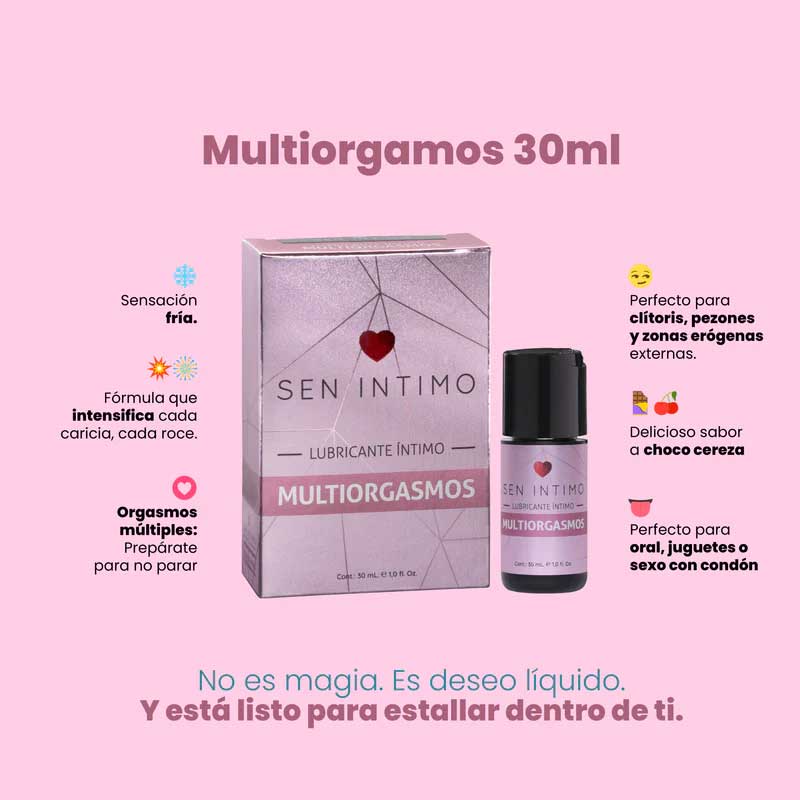 Lubricante Íntimo | Multiorgasmo | Sen Intimo Sen Intimo - DiiP Secret Sex Shop Ecuador