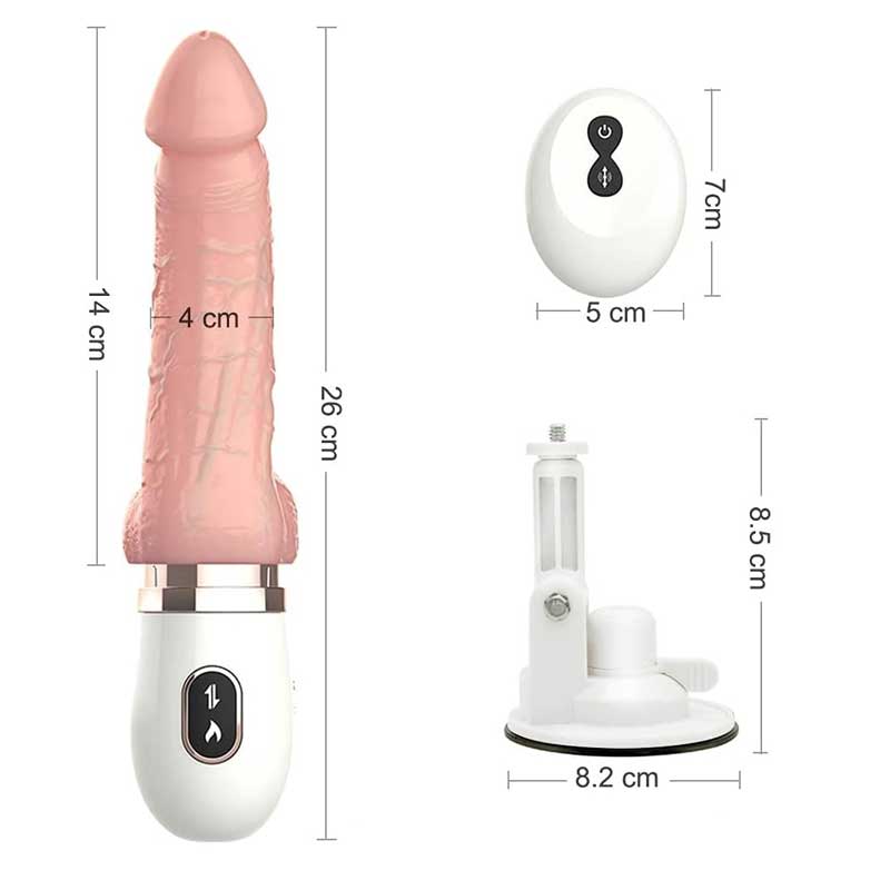 Máquina Sexual con Empuje y Rotación - Cyclone Fire DiiP Secret - DiiP Secret Sex Shop Ecuador