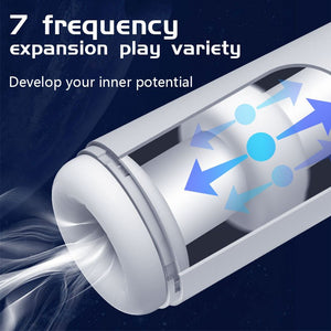 Masturbador Automático con Empuje para Hombre | Cloudix DiiP Secret - DiiP Secret Sex Shop Ecuador