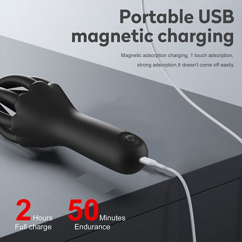 Masturbador con Vibración Flexible | Octomass DiiP Secret - DiiP Secret Sex Shop Ecuador