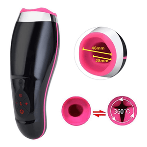 Masturbador Masculino Automático, manos libres, Blowjob con Airbag y Calefacción | Instinto DiiP Secret - DiiP Secret Sex Shop Ecuador
