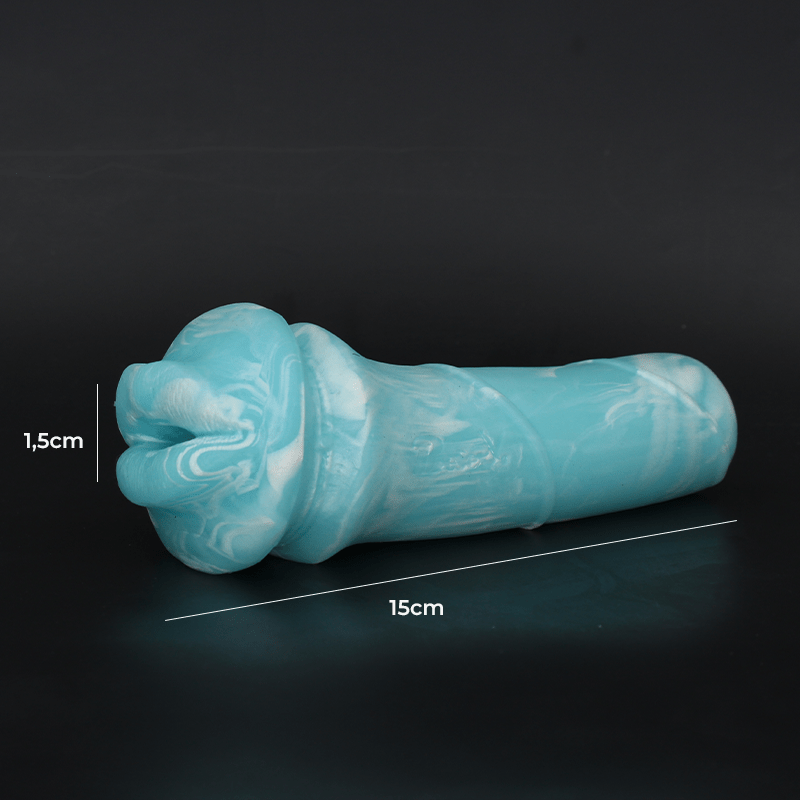 Masturbador Masculino Realista Oral, texturizado realista boca real, Masturbador de bolsillo para Hombres de garganta profunda | Lea DiiP Secret - DiiP Secret Sex Shop Ecuador