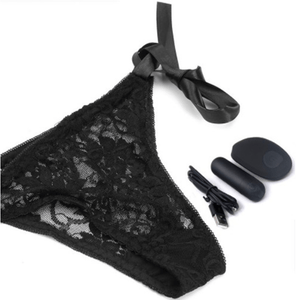 Panty Vibrador Recargable con Interior Ajustable y Control - ISA DiiP Secret - DiiP Secret Sex Shop Ecuador