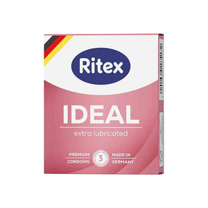 Preservativo Extra Lubricado | Hipoalergénico | RITEX IDEAL Ritex - DiiP Secret Sex Shop Ecuador