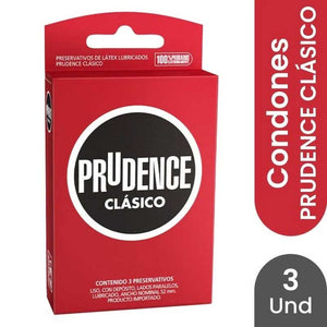 Preservativo Prudence Clásico Prudence - DiiP Secret Sex Shop Ecuador