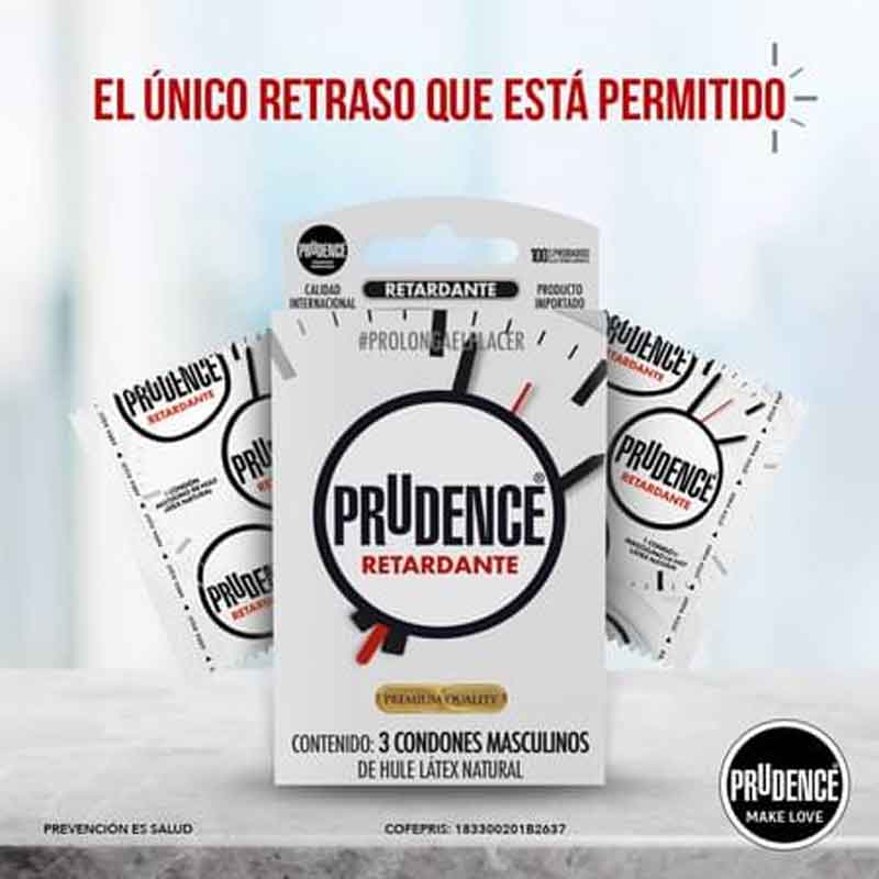 PRESERVATIVO | Retardante | PRUDENCE Prudence - DiiP Secret Sex Shop Ecuador