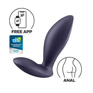 Satisfyer Power Plug | Vibrador Anal con App Satisfyer - DiiP Secret Sex Shop Ecuador