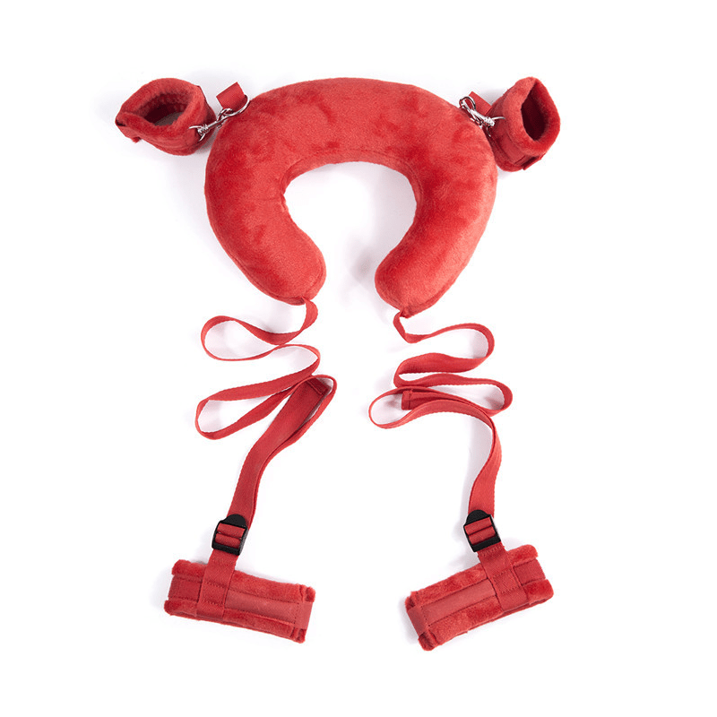 Set Ataduras para manos y pies con almohadilla, Hogtie de amarre con esposas | Kita DiiP Secret - DiiP Secret Sex Shop Ecuador
